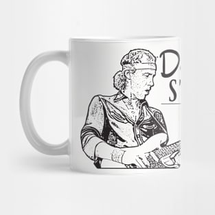 Dire straits // Black Retro Mug